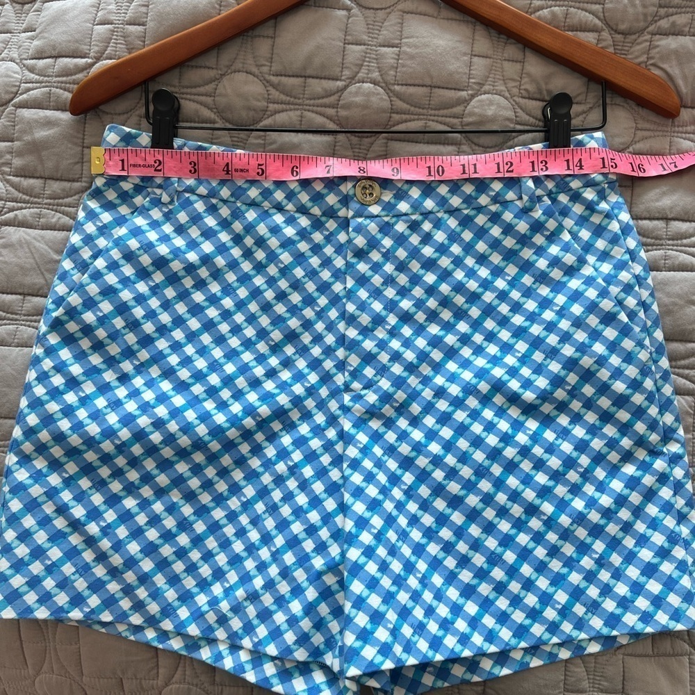 LILLY PULITZER GRETCHEN HIGH RISE SHORT
BOCA BLUE DOUBLE CHECKING - Picture 11 of 16